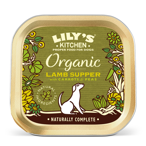 Lily's Kitchen - Wet Food For Dogs - Organic Lamb Supper 150g