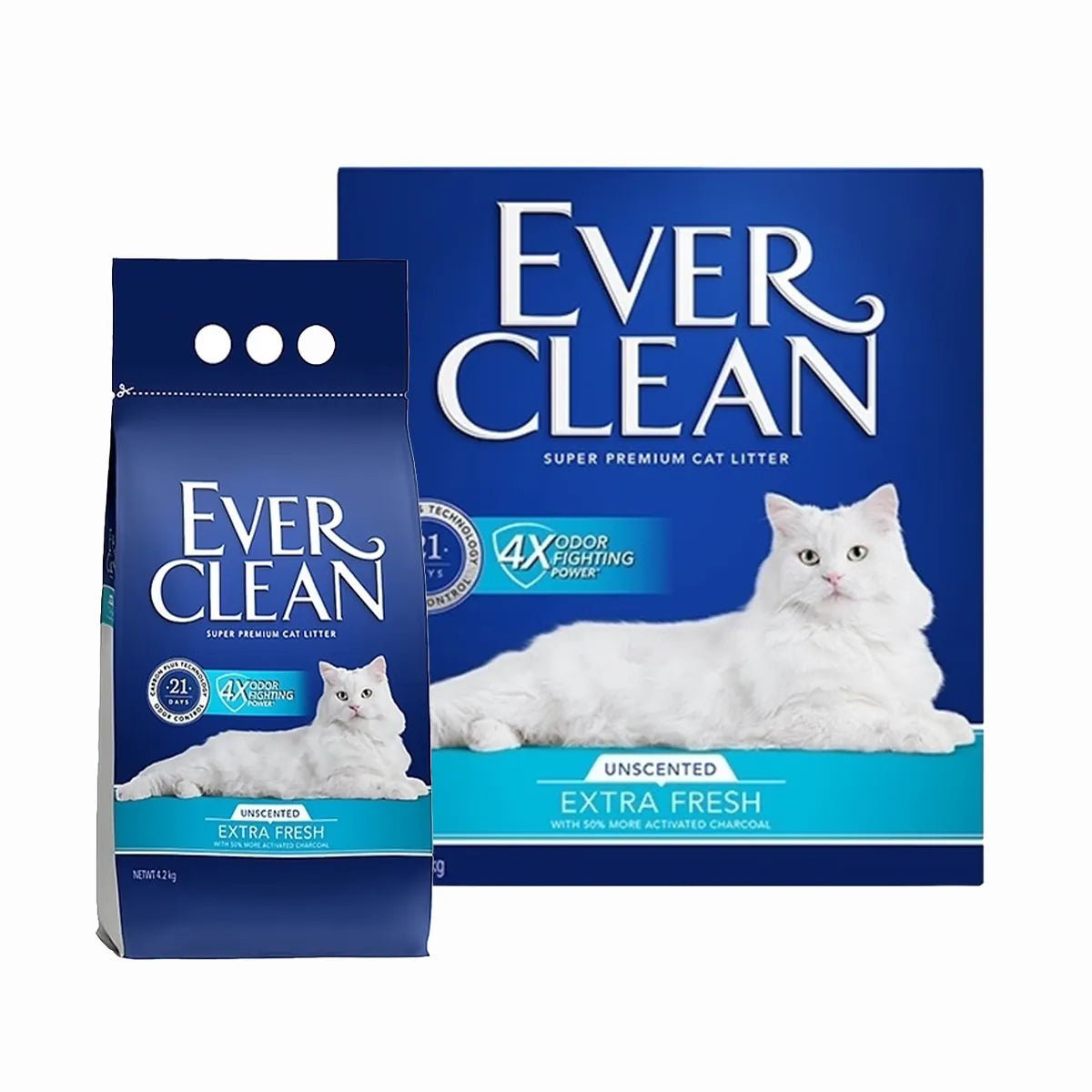 EverClean Extra Fresh with Activated Charcoal (Unscented) Cat Litter | Vetopia
