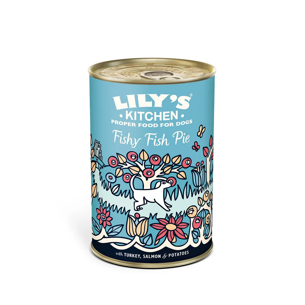 Lily's Kitchen - Wet Food For Dogs - Fishy Fish Pie 400g