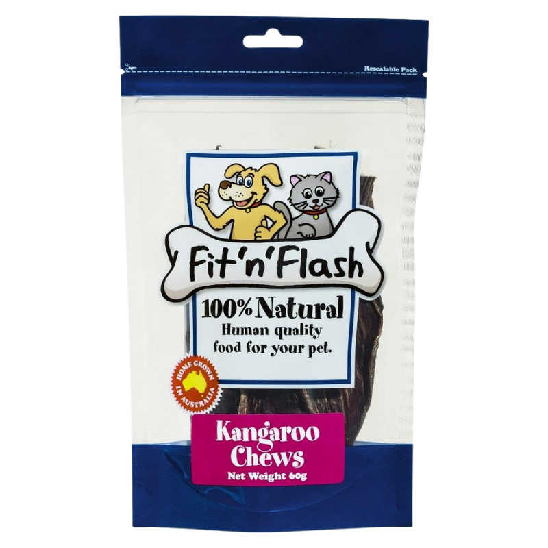 Fit'n'Flash - Kangaroo Chews 60g