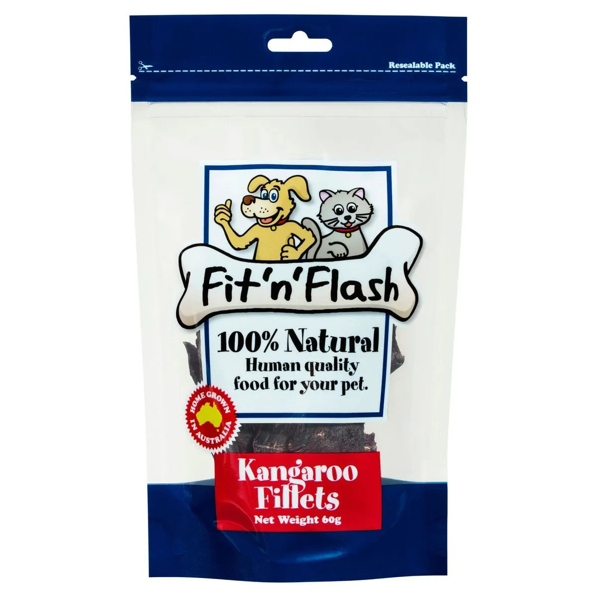Fit'n'Flash - Kangaroo Fillets 60g