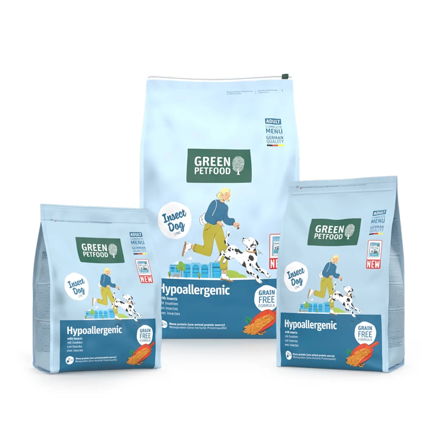 Green Petfood | InsectDog Hypoallergenic with Insect Dry Food | Vetopia