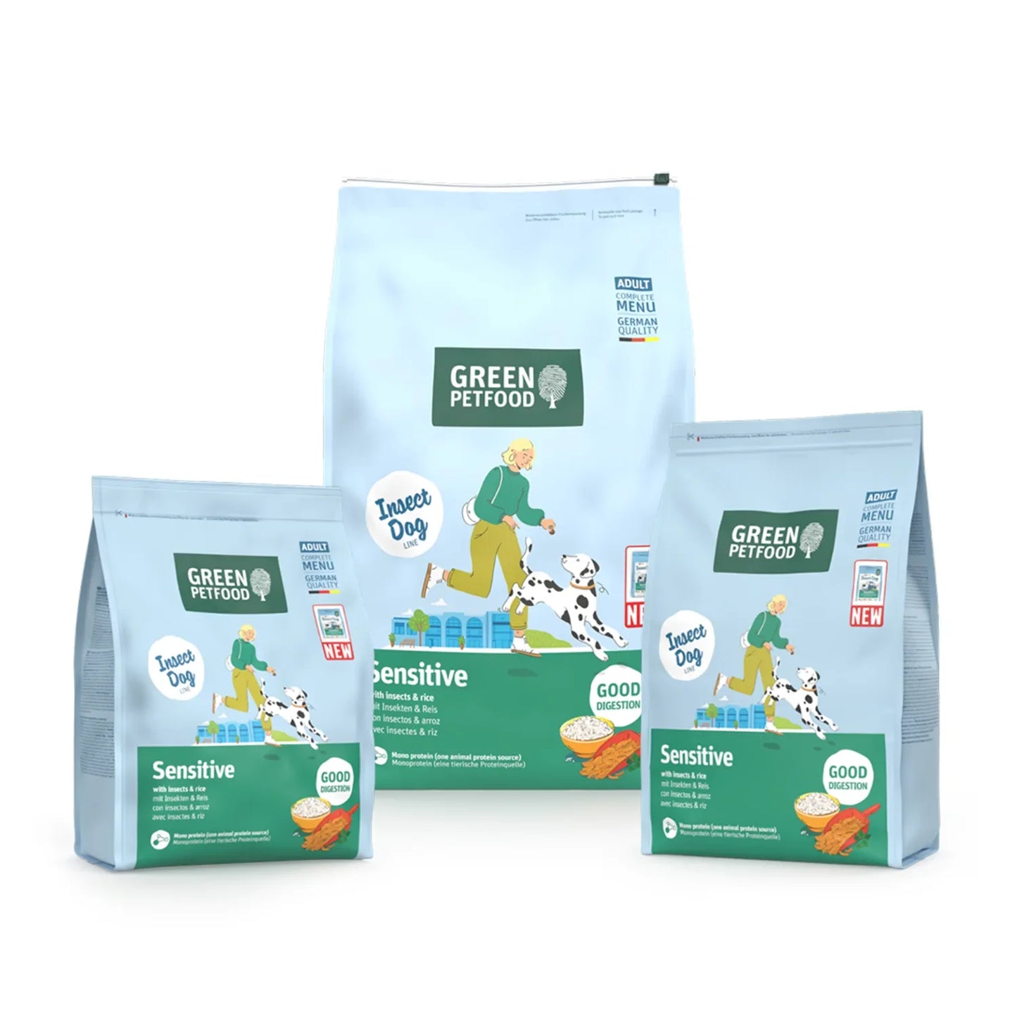 Green Pet Food | InsectDog Sensitive Dry Food | Vetopia