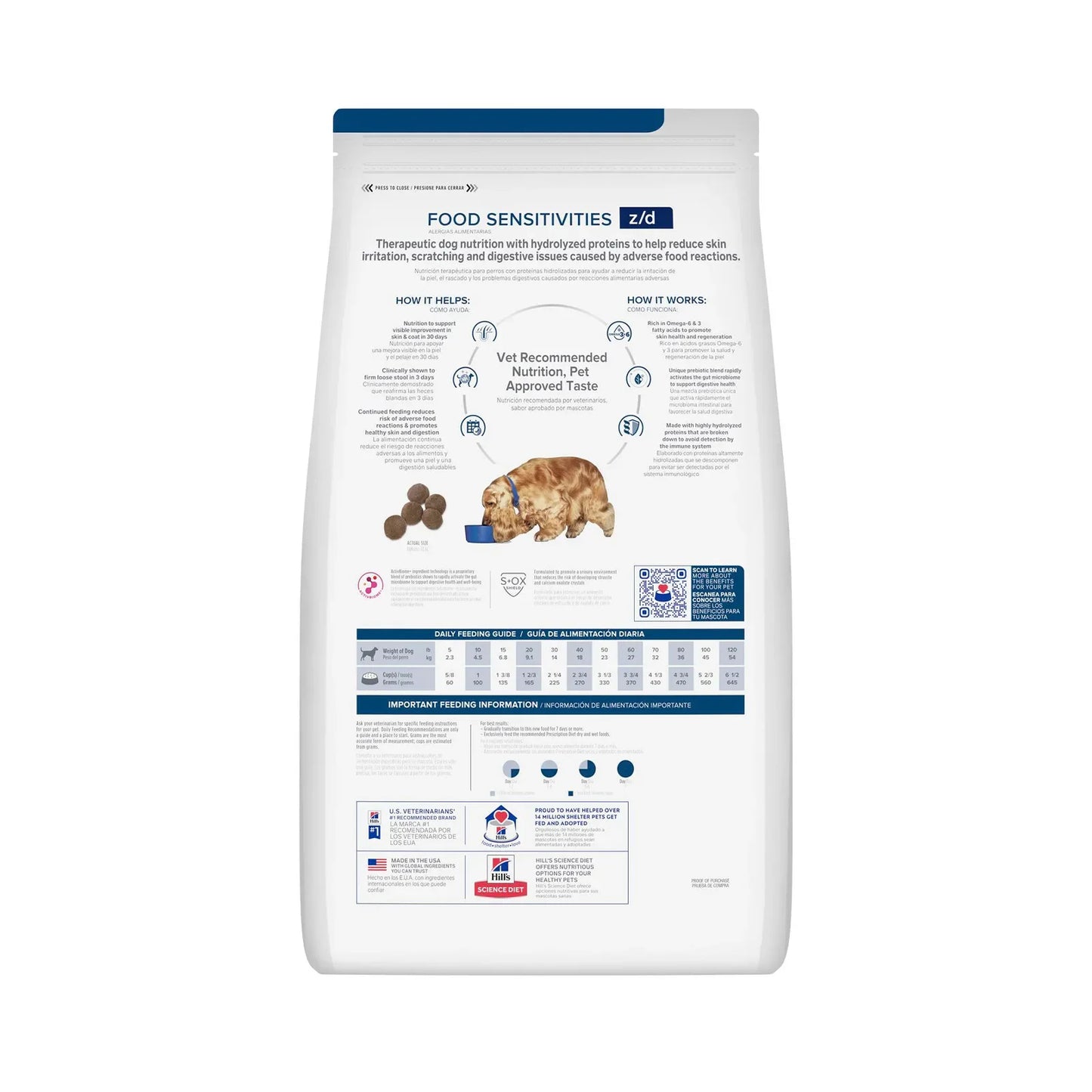 Hill's Prescription Diet | Canine Z/D Food Sensitivities | Vetopia