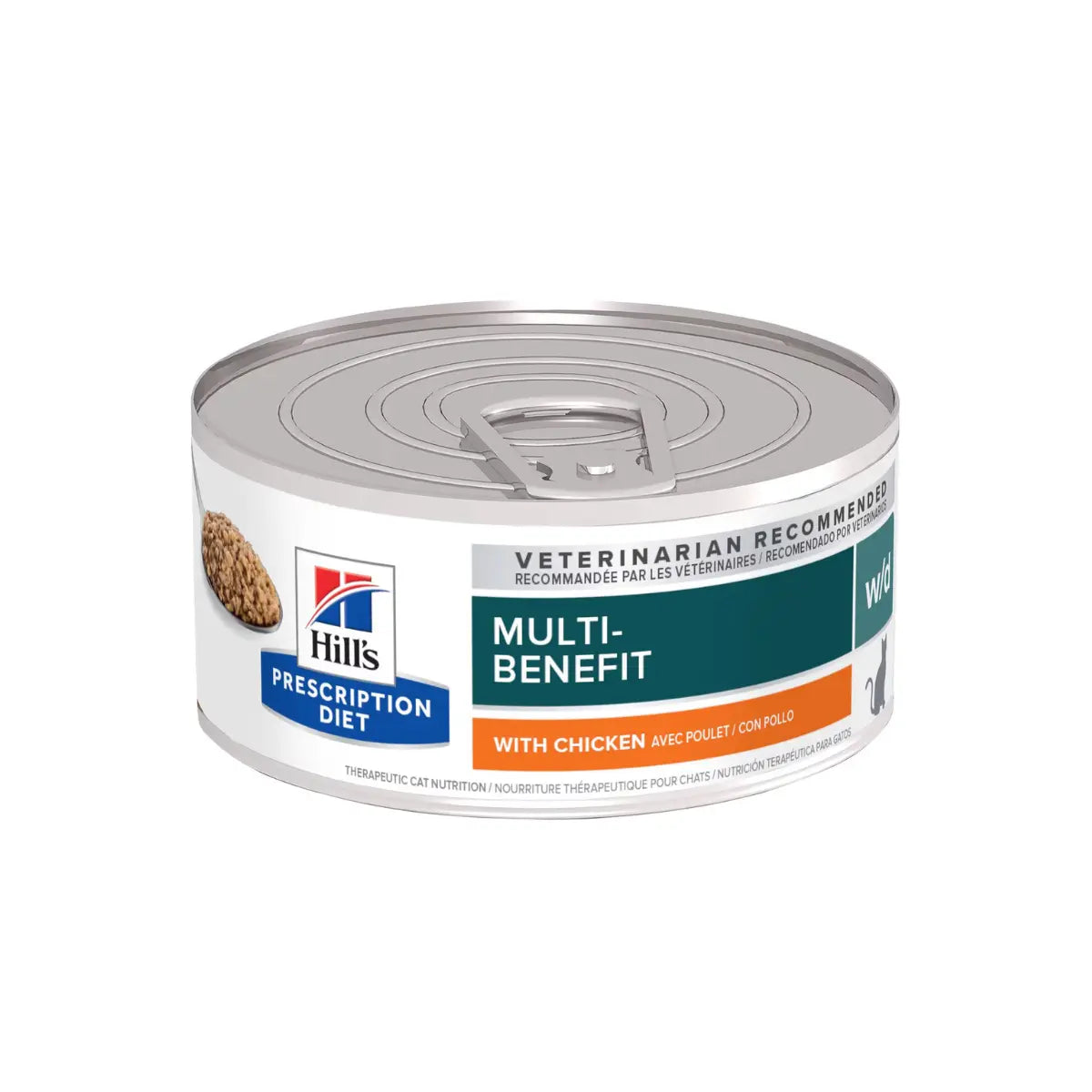 Hill's Prescription Diet - Feline Multi-Benefit w/d Digestive/Weight Management Chicken Canned 5.5oz