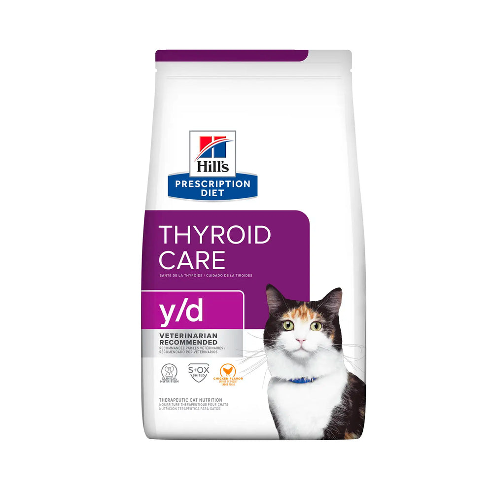 Hill's Prescription Diet - Feline Y/D Thyroid Care 4lbs