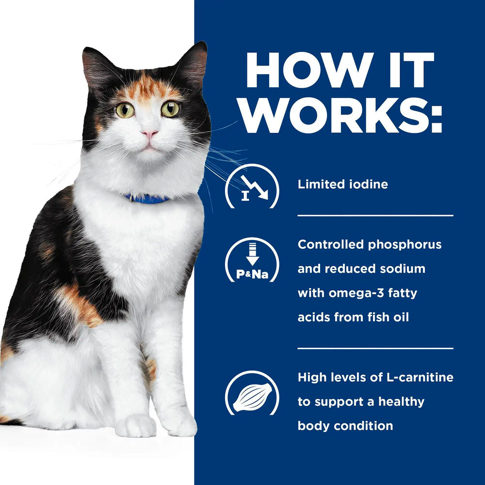 Hill's Prescription Diet - Feline Y/D Thyroid Care 4lbs