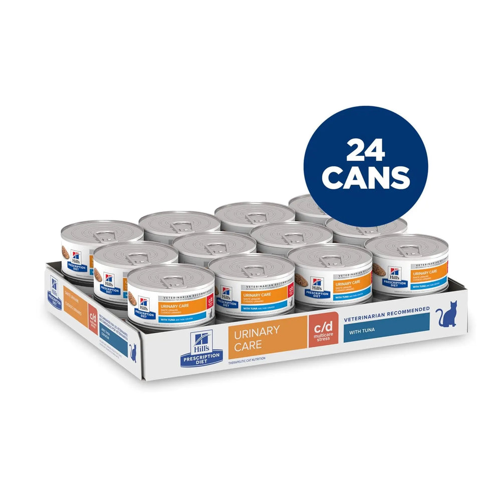 Hill's Prescription Diet - Feline c/d Multicare "Stress" Tuna Canned 5.5oz