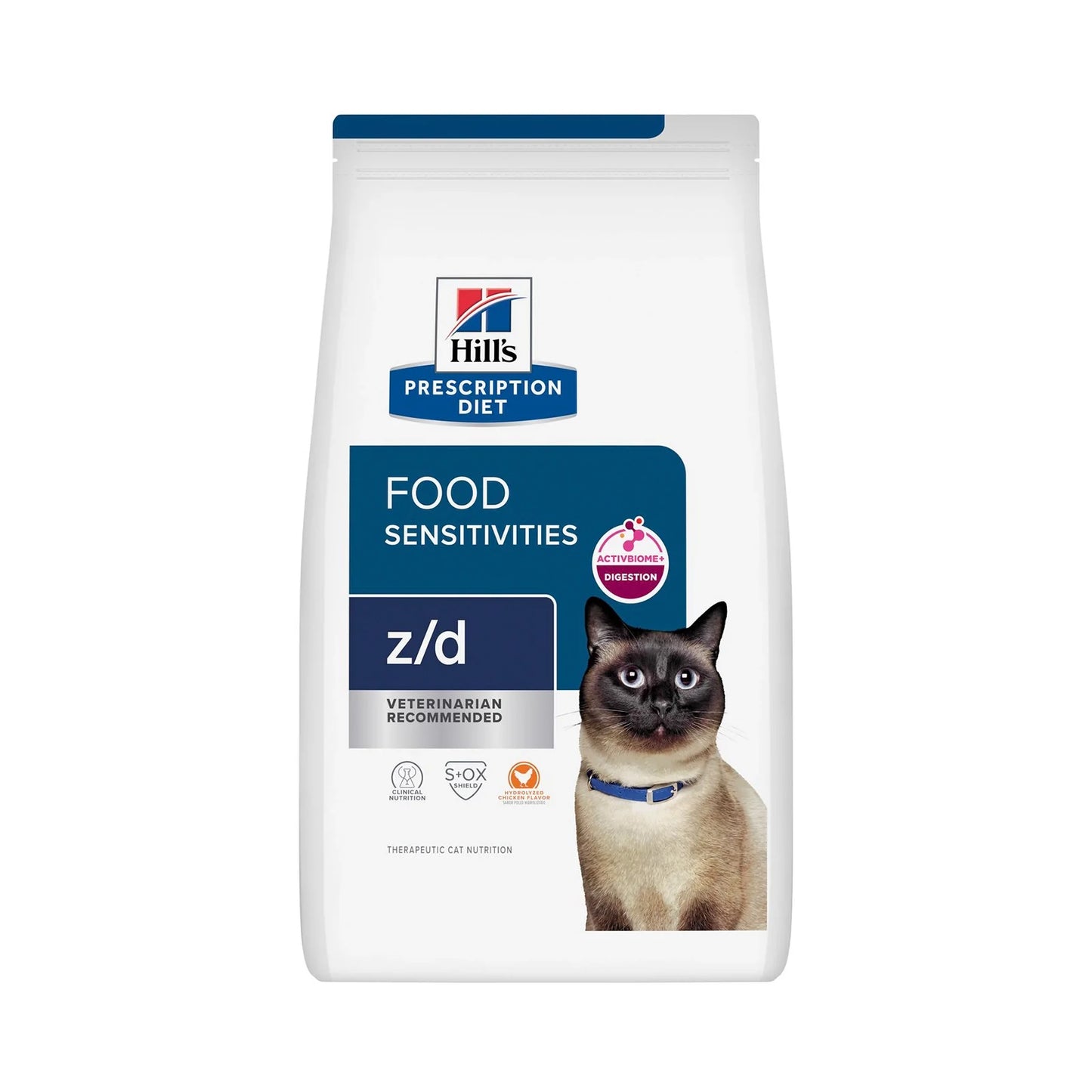 Hill's Prescription Diet -  Feline z/d Food Sensitivities 4lb