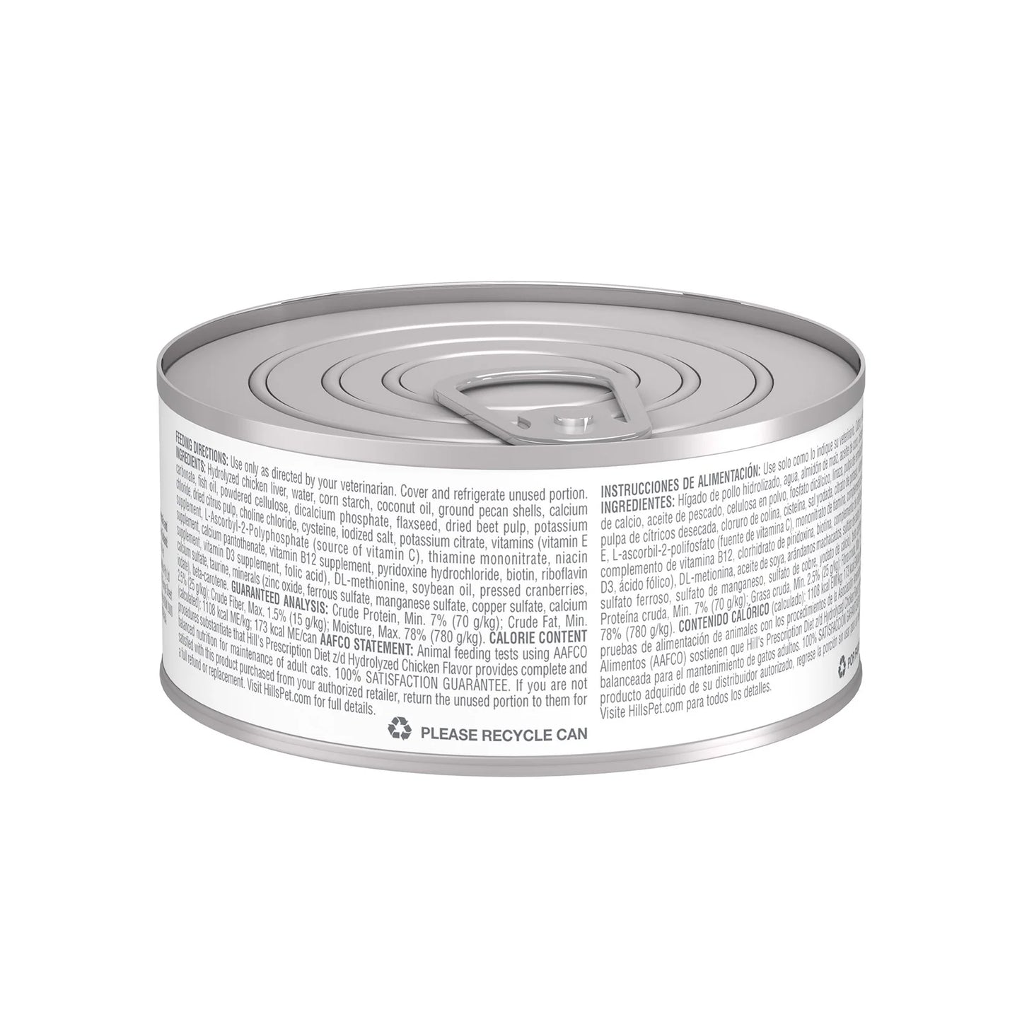 Hill's Prescription Diet - Feline z/d Food Sensitivities 5.5oz