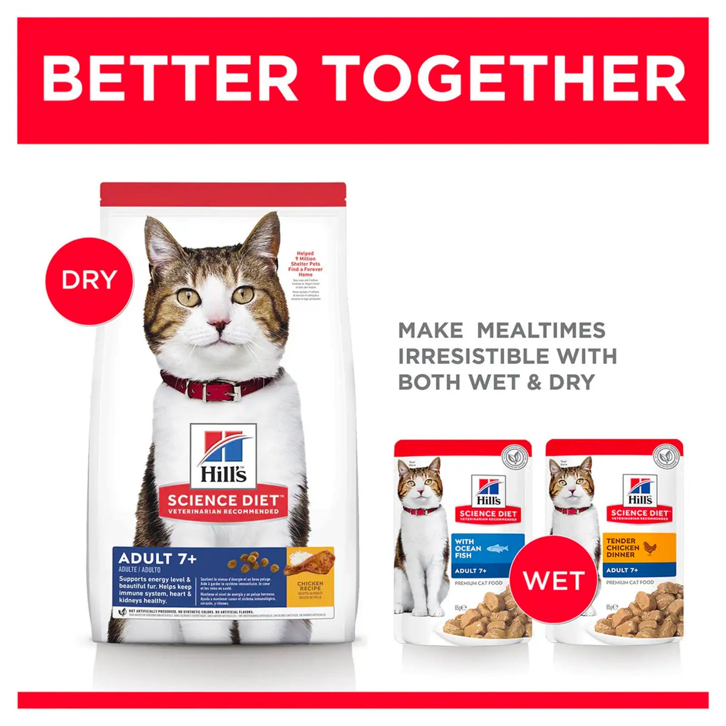 Hill's Science Diet - Feline Adult 7+