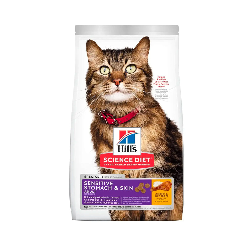 Hill's Science Diet (Specialty) - Feline Adult Sensitive Stomach & Skin