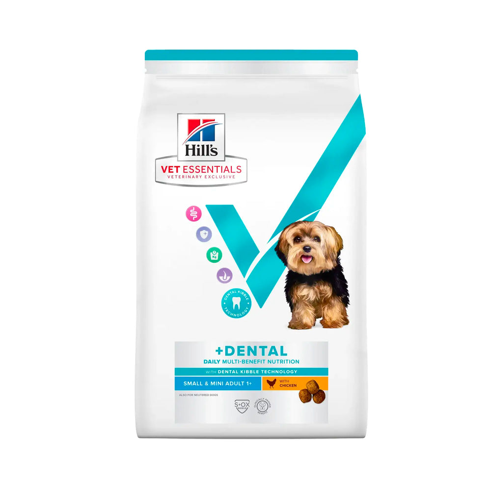 Hill's VetEssentials Diet - Canine Multi Benefit+Dental Adult "Small & Mini" Dry Food 2kg