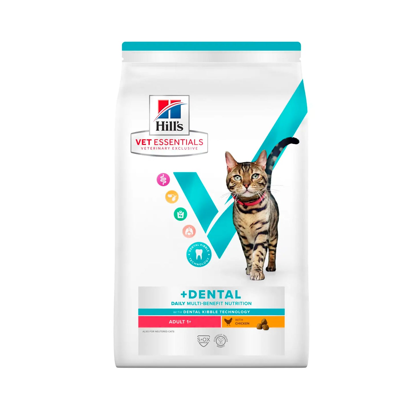 Hill's VetEssentials Diet - Feline Multi Benefit+Dental Adult Dry Food