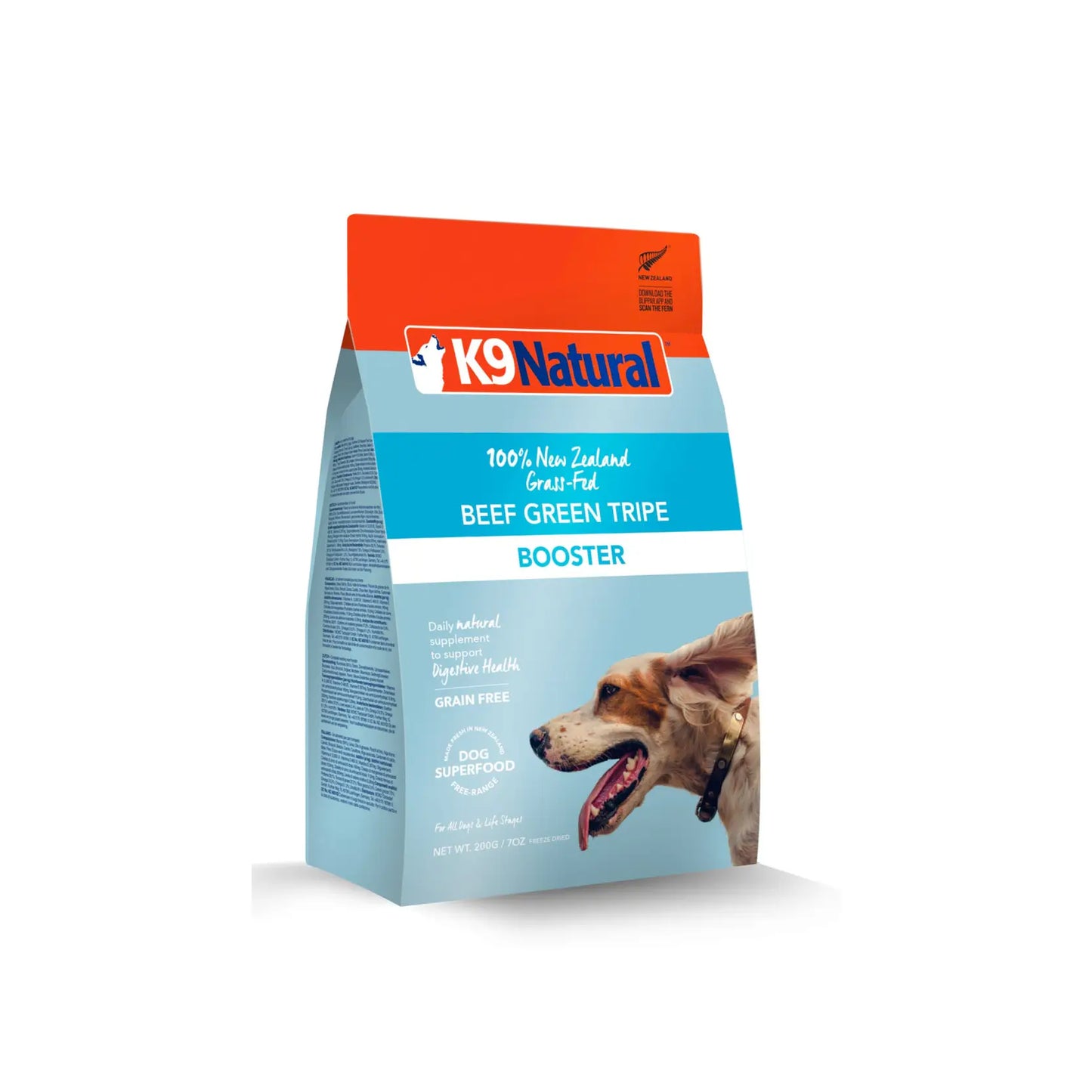 K9 Natural Freeze Dried Dog Booster - Beef Green Tripe
