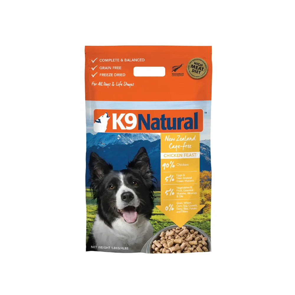 K9 Natural Freeze Dried Dog Food - Chicken Feast - Vetopia