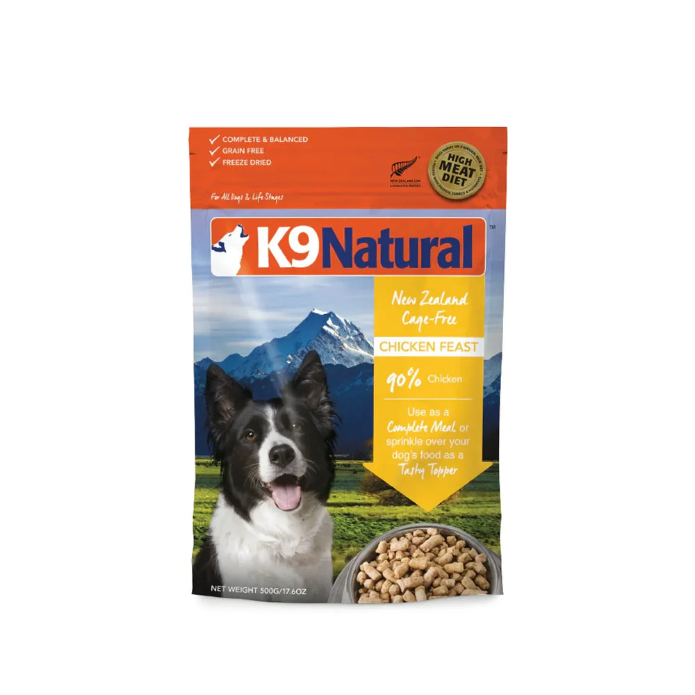 K9 Natural Freeze Dried Dog Food - Chicken Feast - Vetopia