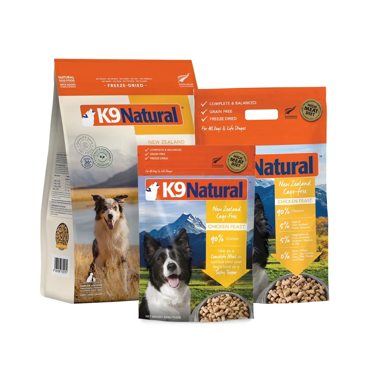 K9 Natural Freeze Dried Dog Food - Chicken Feast - Vetopia