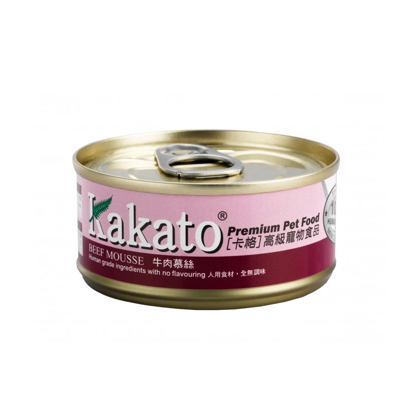 Kakato - Beef Mousse (Dogs & Cats) Canned 70g