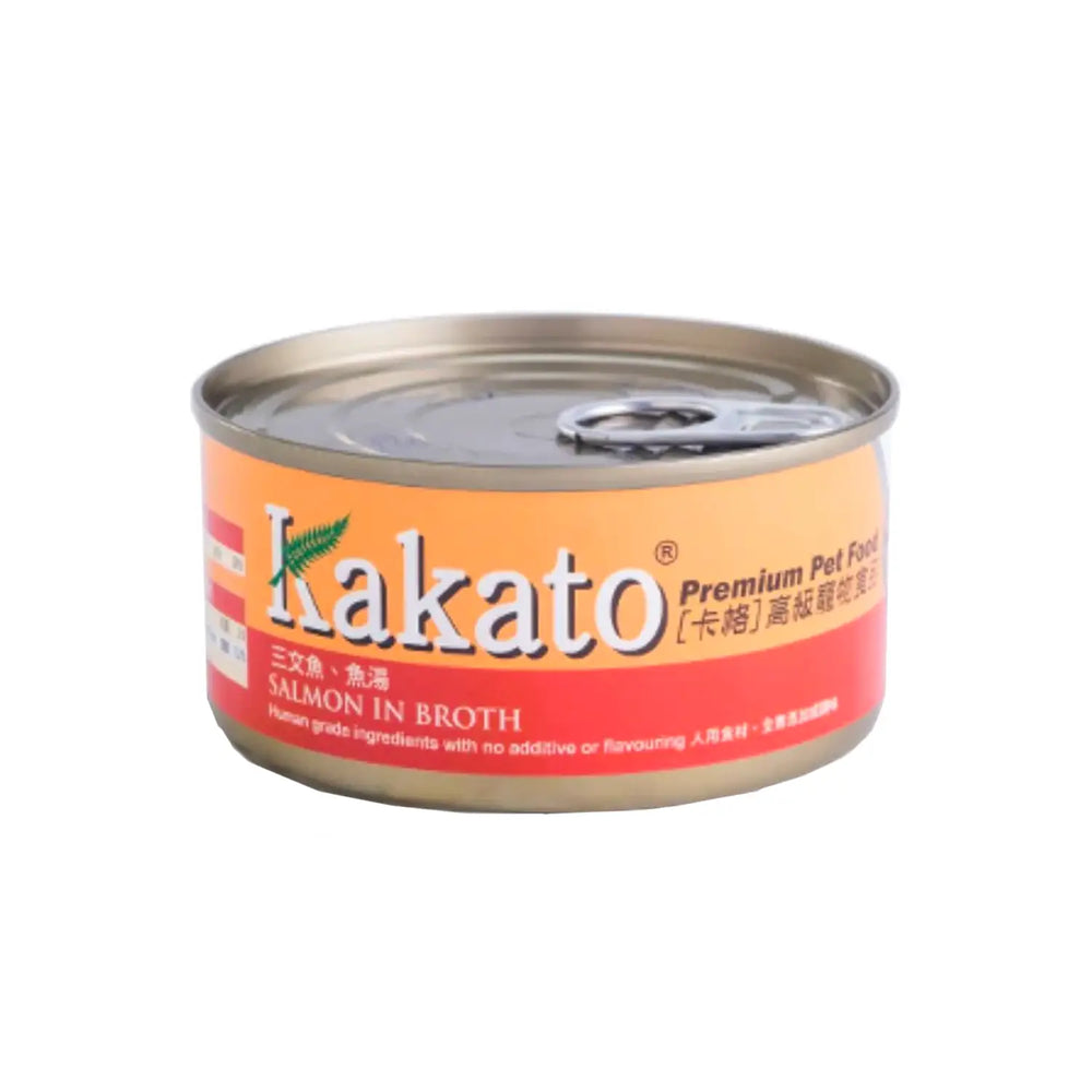 Kakato - Salmon In Broth (Dogs & Cats) Canned