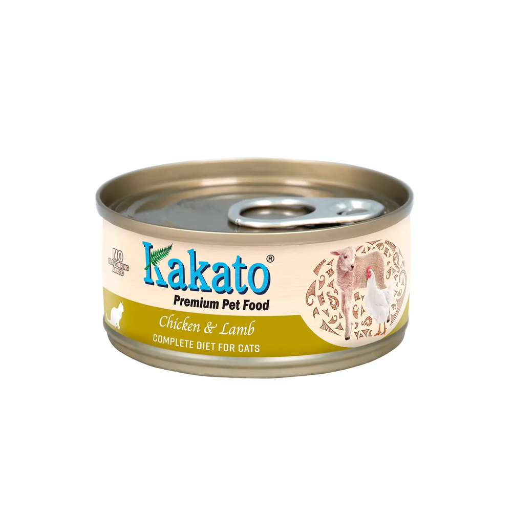 Kakato Complete Diet Tinned Food - Chicken & Lamb 70g