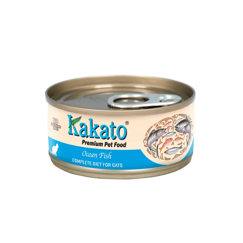 Kakato Complete Diet Tinned Food - Ocean Fish 70g