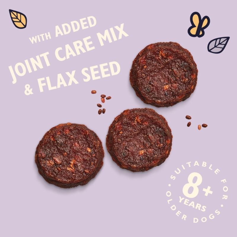 For the more refined woofer, a bespoke blend of freshly prepared turkey and white fish, flaxseed and our joint care mix developed with pet nutritionists.