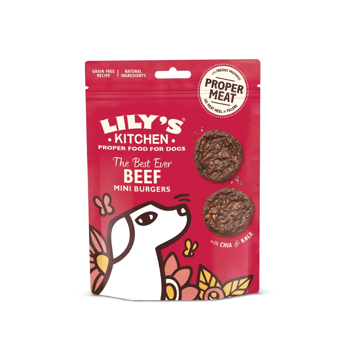 Lily's Kitchen - The Best Ever Beef Mini Burgers - Vetopia