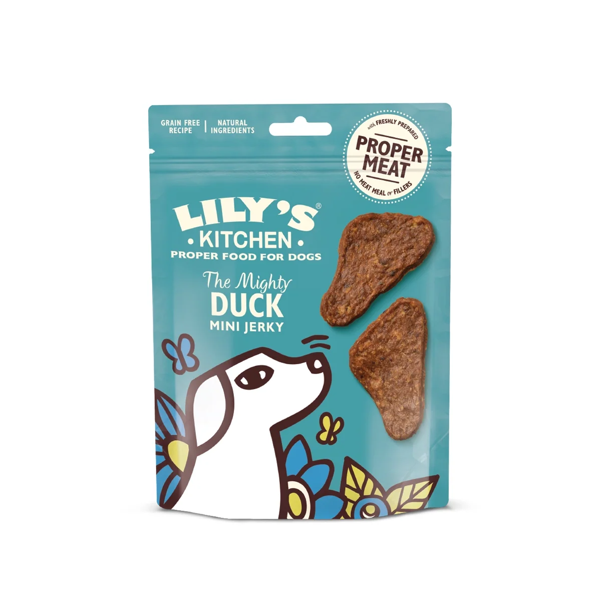 Lily's Kitchen - The Mighty Duck Mini Jerky 70g