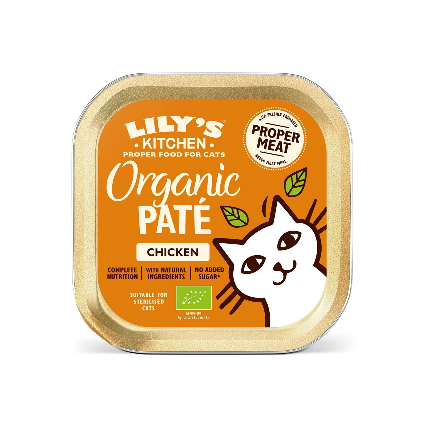 Lily's Kitchen - Wet Food For Cats - Organic Chicken Paté - Vetopia