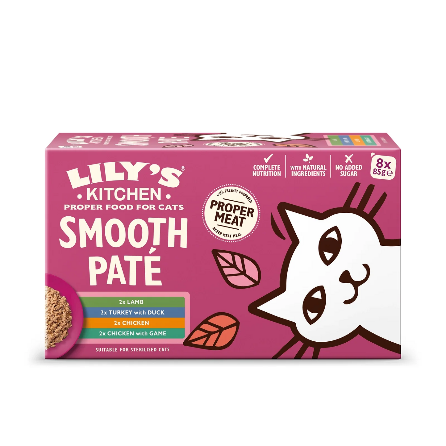 Lily's Kitchen - Wet Food For Cats - Paté Selection Multipack