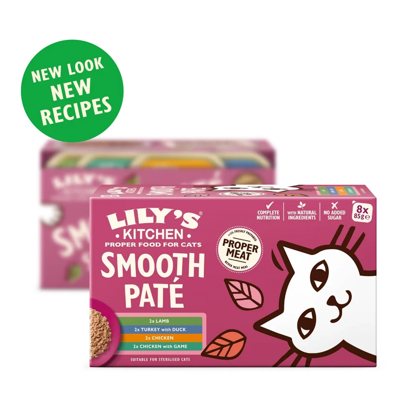 Lily's Kitchen - Wet Food For Cats - Paté Selection Multipack