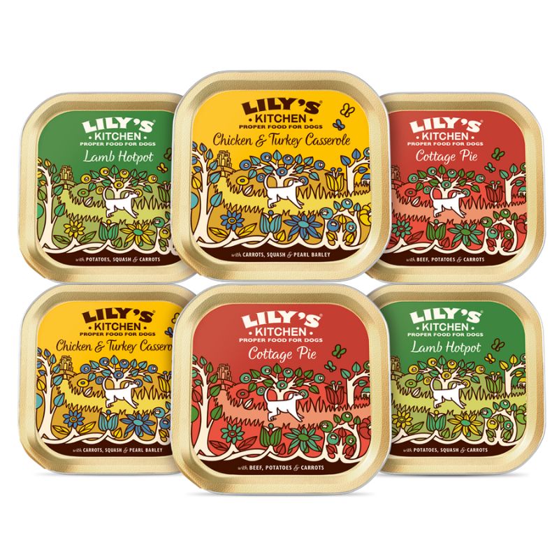 Lily's Kitchen - Wet Food For Dogs - Classic Multipack 150g x 6