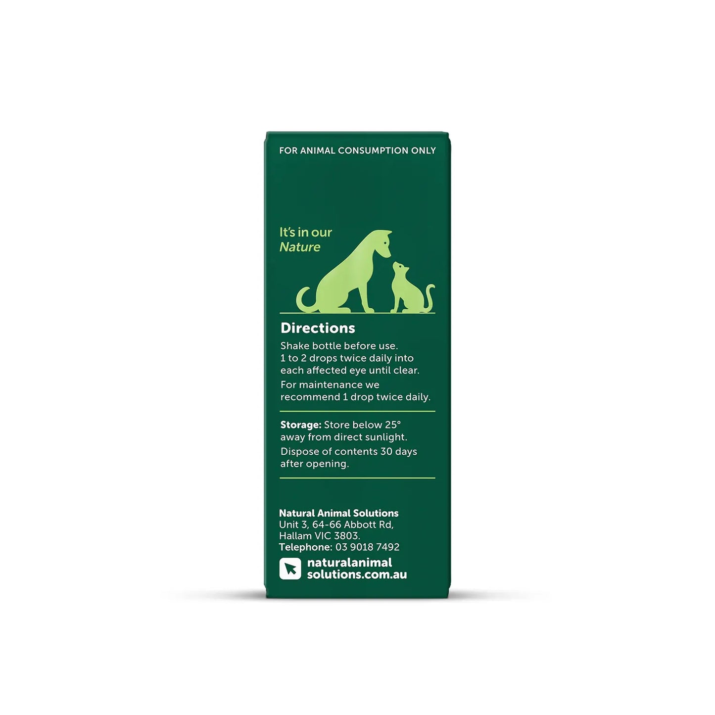 Natural Animal Solutions | Eye Clear | Vetopia