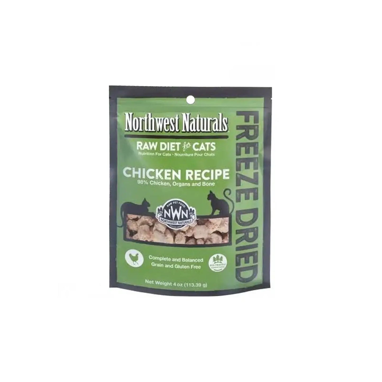 Northwest Naturals Freeze Dried Diets For Cats - Chicken Recipe