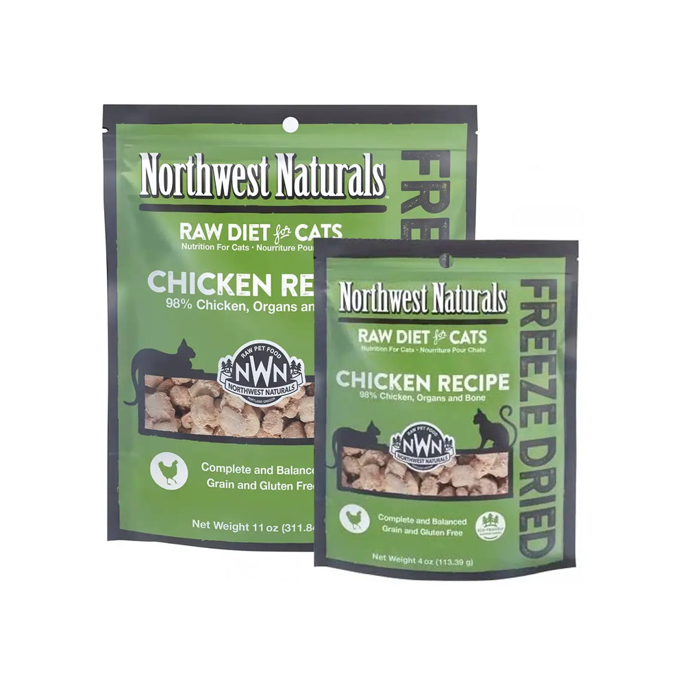 Northwest Naturals Freeze Dried Diets For Cats - Chicken Recipe