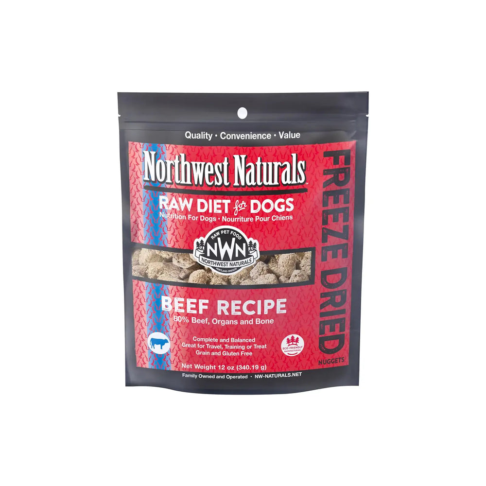 Northwest Naturals Freeze Dried Diets For Dogs - Beef Recipe 12oz