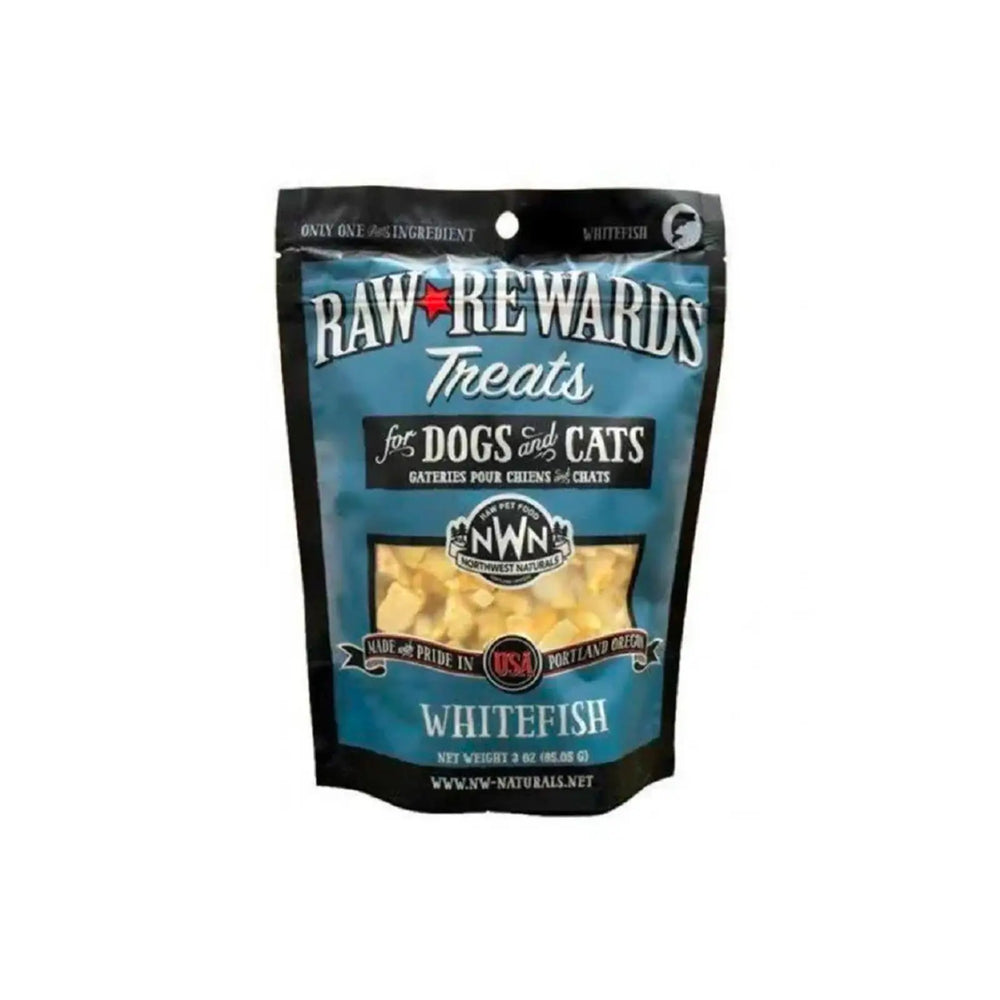 Northwest Naturals Raw Rewards Freeze Dried Treats For Dogs And Cats - WhiteFish 85g