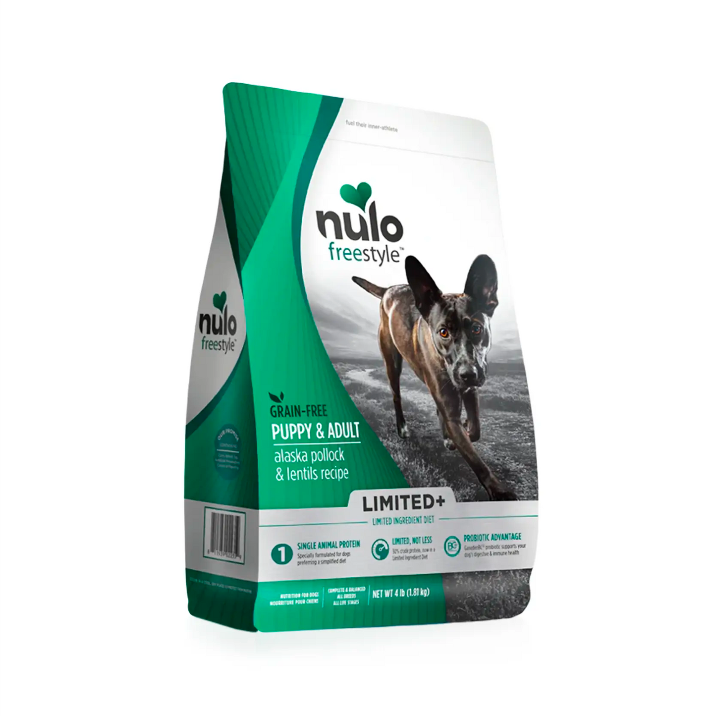 Nulo Freestyle Grain-Free Dog Food - Limited+ Alaska Pollock Recipe