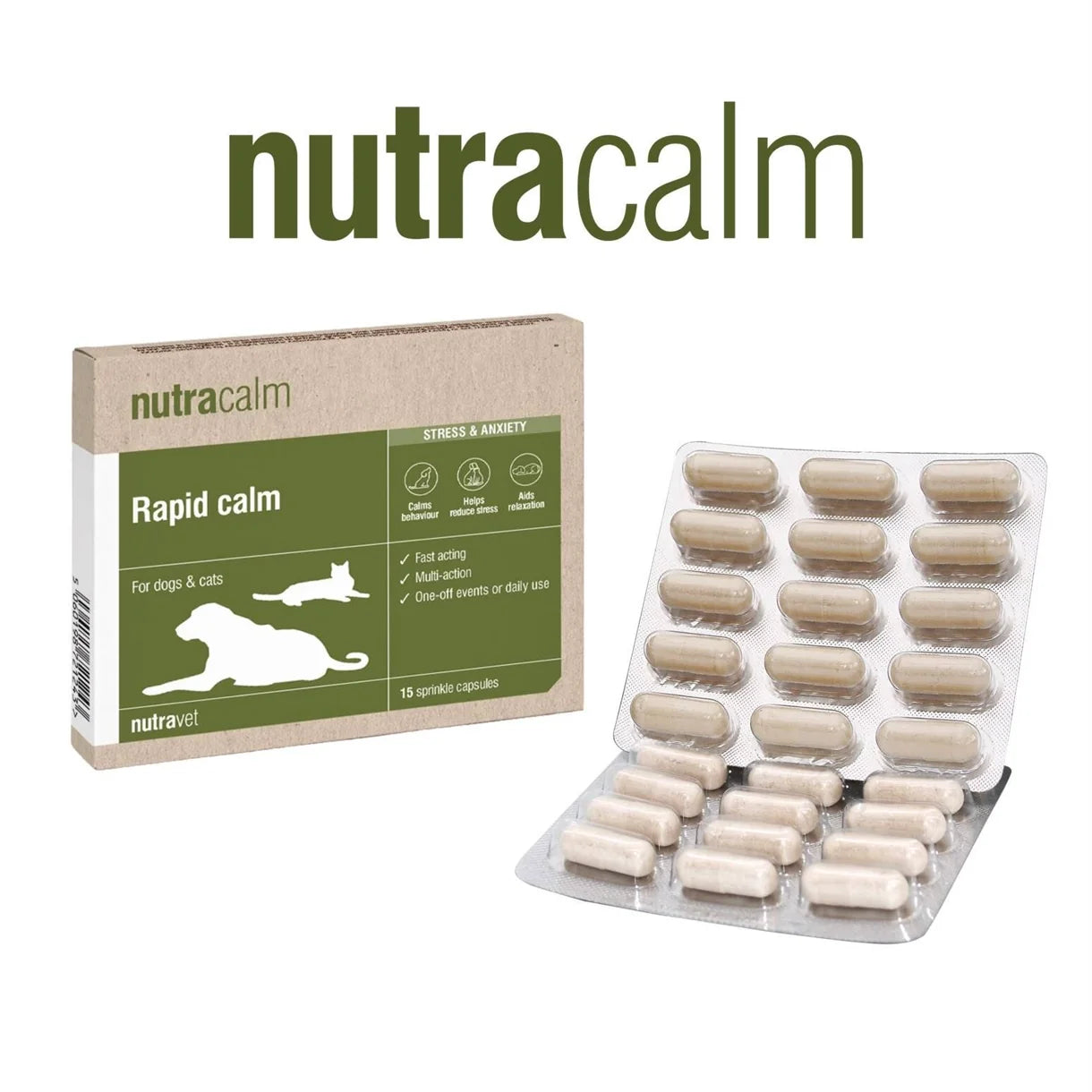 Nutravet | Nutracalm Stress & Anxiety Care For Pets