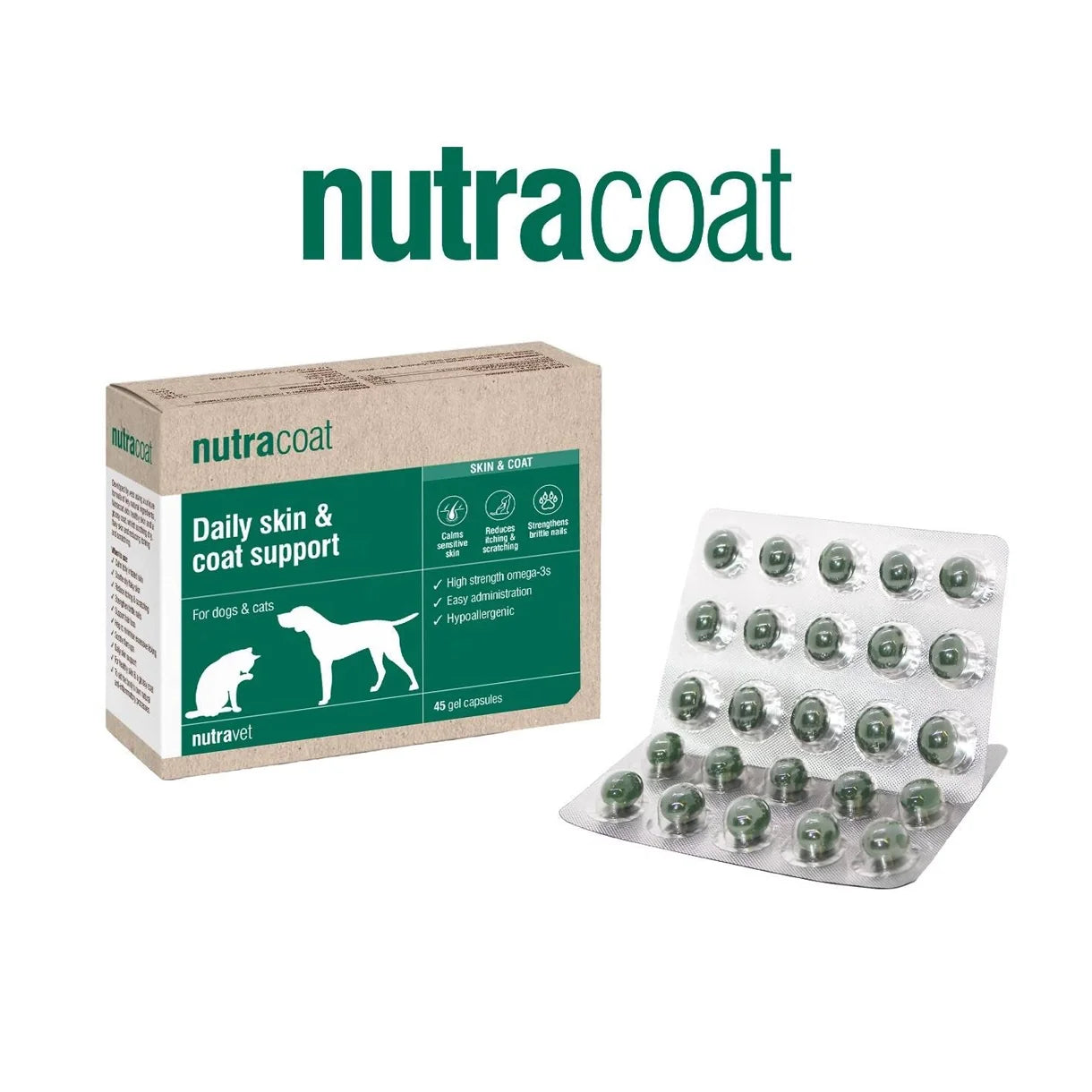 Nutravet | Nutracoat For Healthy Skin & Coat | Vetopia