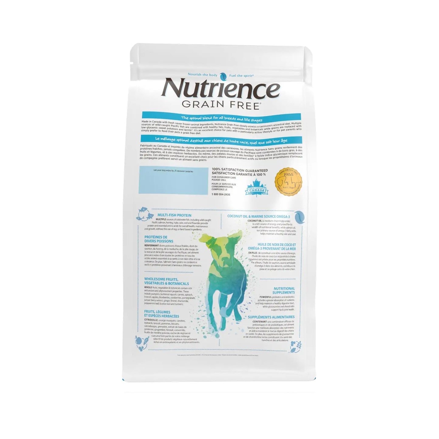 Nutrience Grain Free Dog Food - Ocean Fish