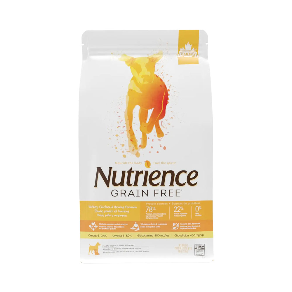 Nutrience Grain Free Dog Food - Turkey, Chicken & Herring