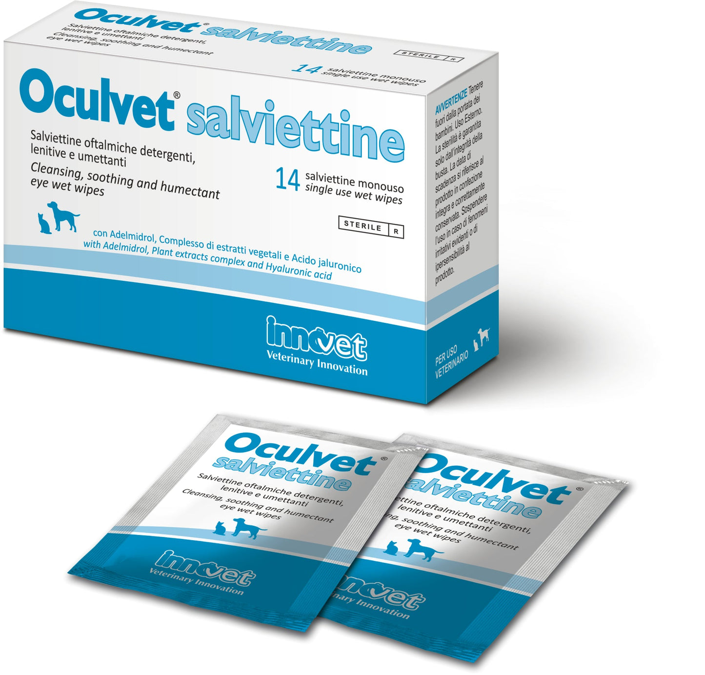 Innovet Veterinary Innovation - Ocluvet Wipes 14pcs