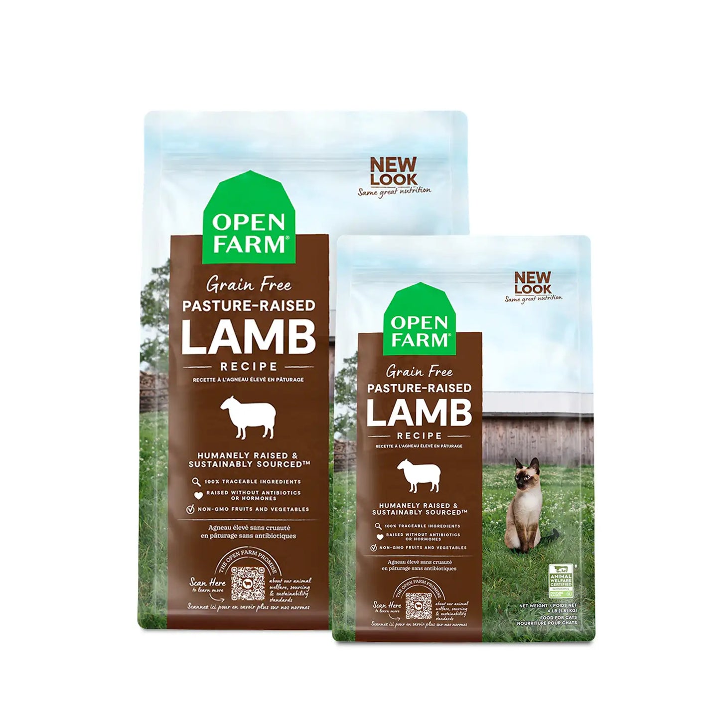 Open Farm Grain Free Cat Food Pasture Lamb Recipe