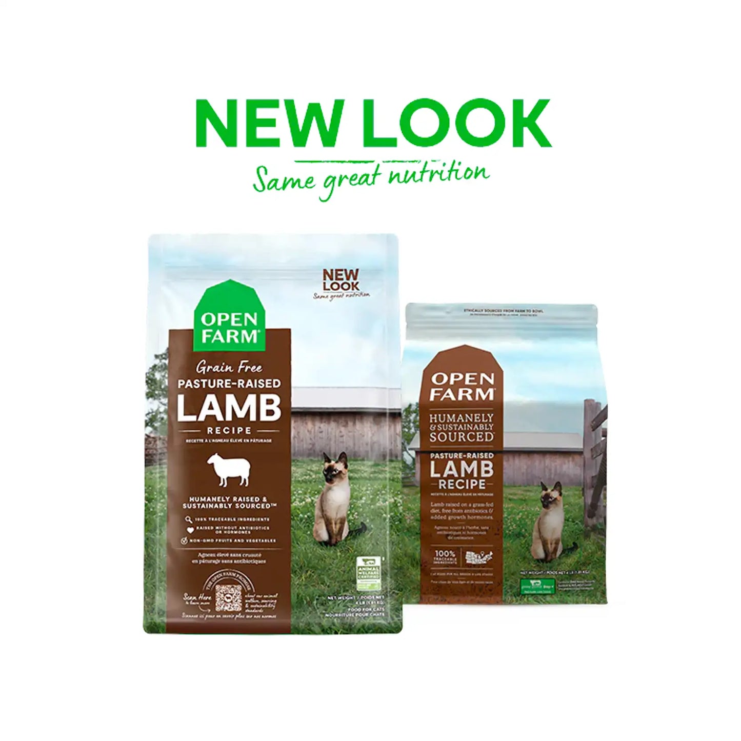 Open Farm Grain Free Cat Food Pasture Lamb Recipe