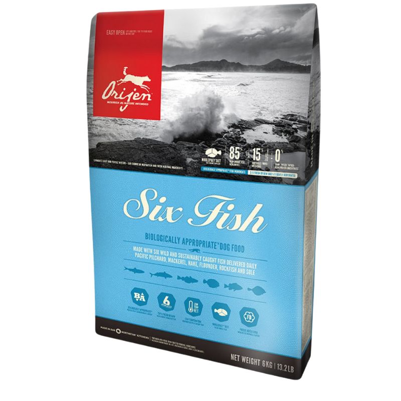 Orijen Grain Free Dog Food - Six Fish