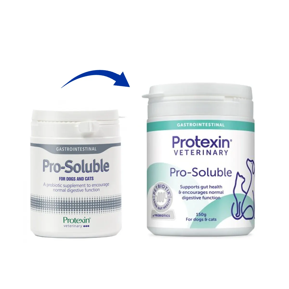Protexin | Pro-Soluble | Digestive Supplement for Dogs & Cats | Vetopia