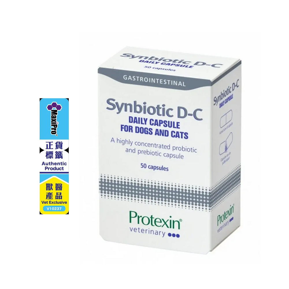 Protexin - Synbiotic D-C Digestive Supplement 50 Caps