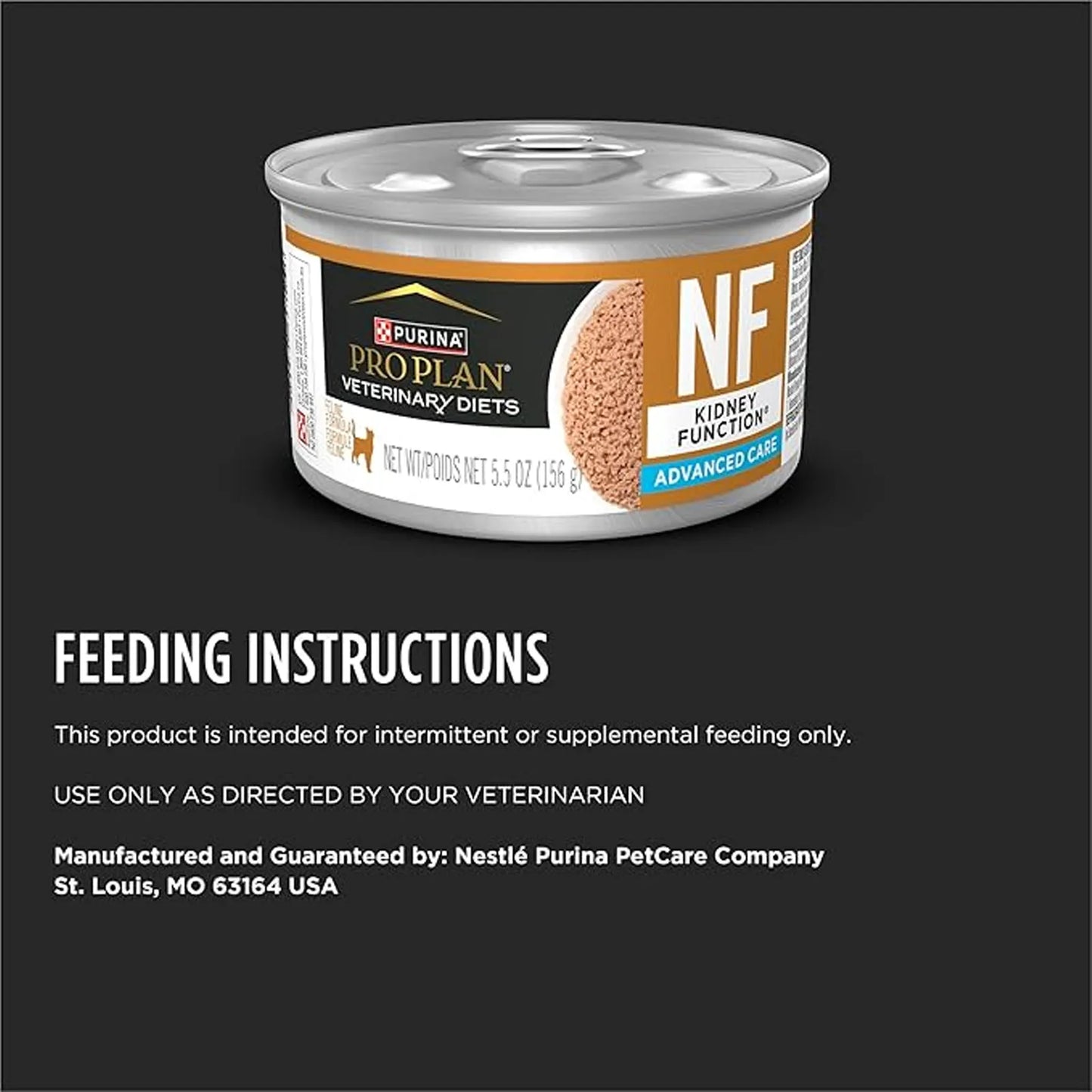 Purina Pro Plan Veterinary Diets - Feline NF Kidney Function Advanced Care 5.5oz